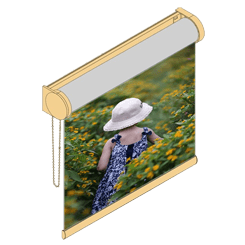 Rollo Fotomotiv nach Maß