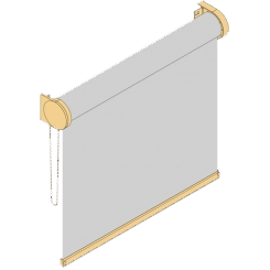 L-Rollo Basis Seitenzugrollo nach Maß