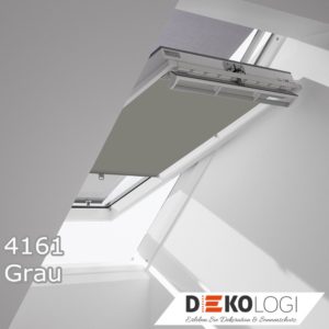 Velux Vorteils-Set ROP Sichtschutz und Markise in Kombi 4161 Grau Geld sparen