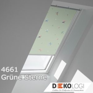 Velux Verdunkelungsrollo 4661 Gründe Sterne