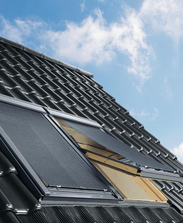Hitzeschutz-Markise von Velux