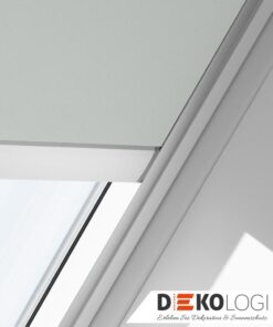 Elektro Verdunkelungsrollo für Dachfenster weiß