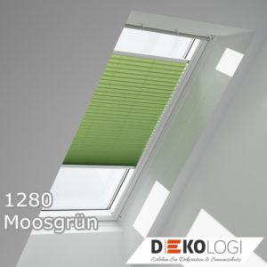 Velux Faltstore FHL Dekor 1280 Moosgrün