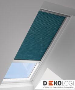 Velux Elektro Wabenplissee Dekor Türkis FMC