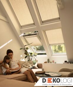 Dachfensterplissee elektrisch FML elektronisch Velux Elektro Plissee