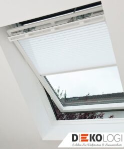 Velux Solar Plissee Faltstores FSL weiß