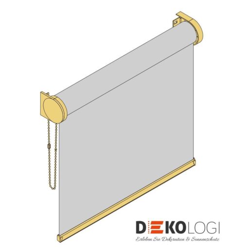 Piktogramm Rollo Produktaufbau