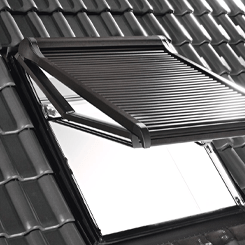 Original Roto Rollladen ZRO geöffnet