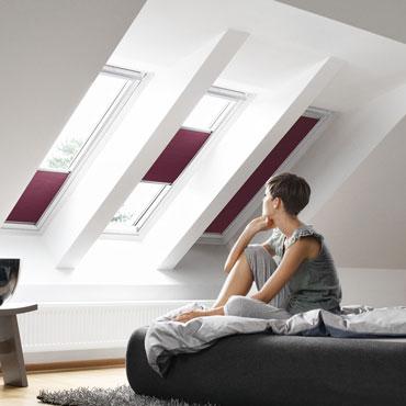 Original Velux Faltstores DuoLine, Manuell