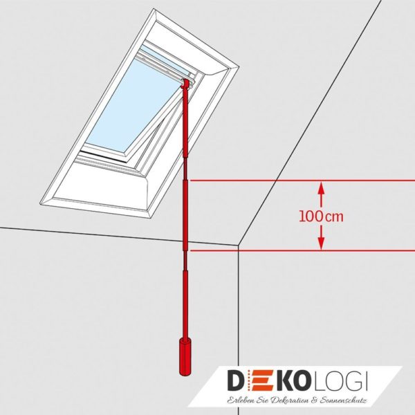 VELUX Verlängerungsstange ZCT 100 für ZCT 200