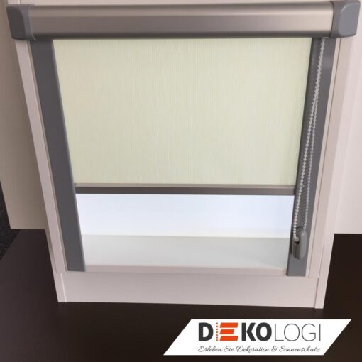 Glasleistenrollo nach Maß zum kleben ohne Bohren