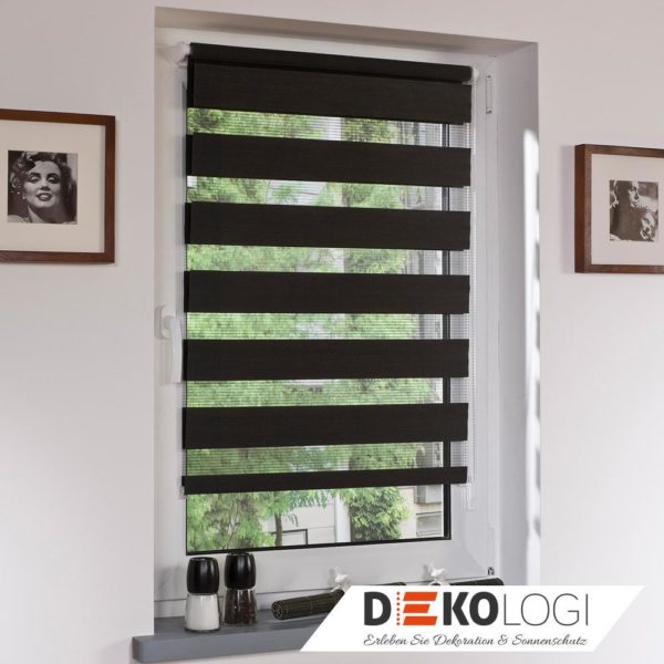 Doppelrollo Mini Duo Doppelrollos zum klemmen Fest Maß