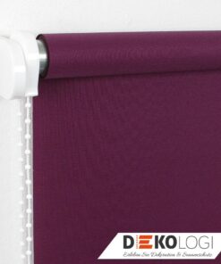 Fertig Seitenzugrollo lila 1 zum einhängen