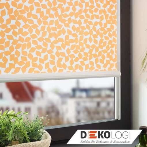 Raumbild Nanorollo gepunktet nah