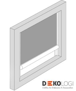 Graues Piktogramm eines Nanorollos