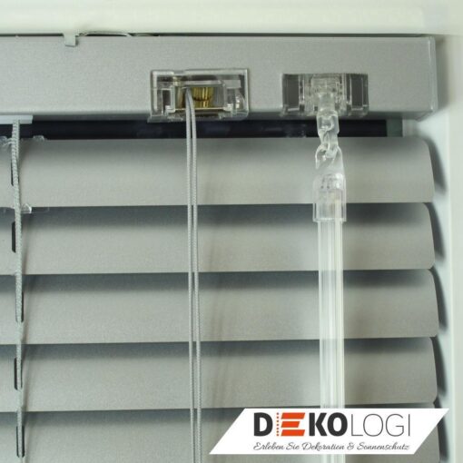 Wendestab Transparent silberne Lamellen