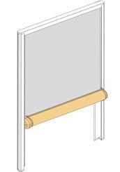 Zeichnung Nanorollo eine Griffleiste