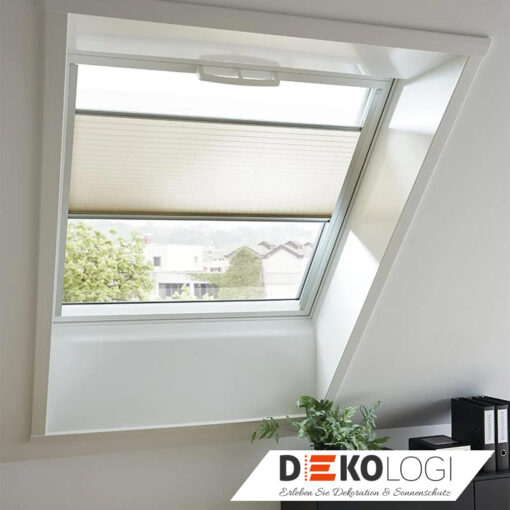 Dachfenster Sonnenschutz ZFA mit Schienen