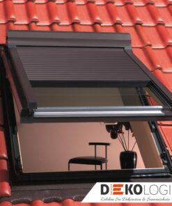 Rollladen ZRO Original RotoAußenrollladen Außenjalousie Solar Funk Elektrisch manuell 54