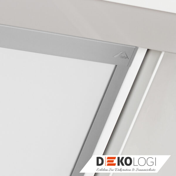 Rollo Kante mit orangenem Dekor