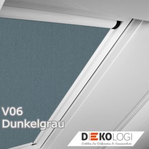 Fenster Hitzeschutz und schlafen in Dunkelgrau