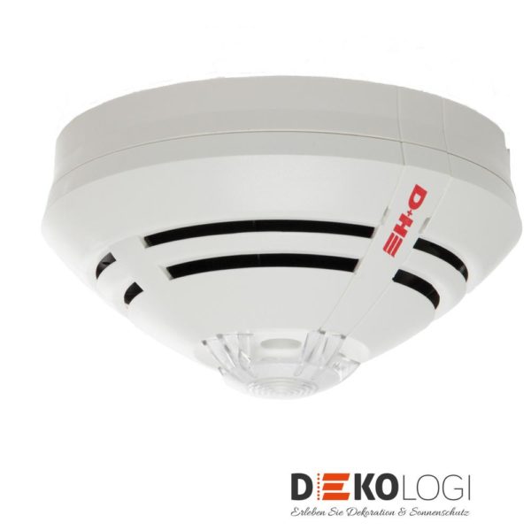 Original Roto Brandmelder in weiß