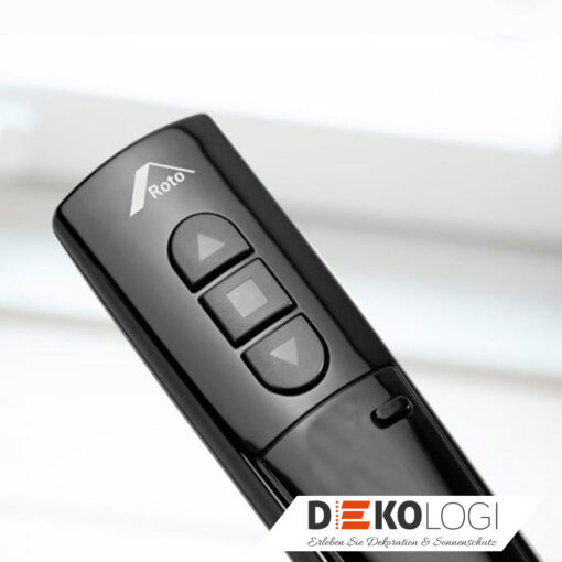 Original Roto Handsender 1-Kanal Schwarz