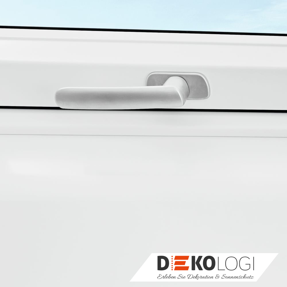 Roto Griff in Silber für Serie R6, R8 Kunststoff