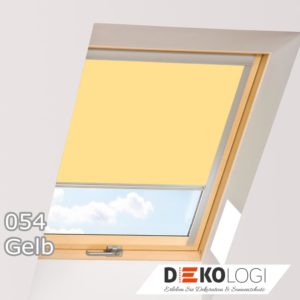 Dachgeschoss Dekoration mit hitzereduzierenden Eigenschaften 054 Gelb