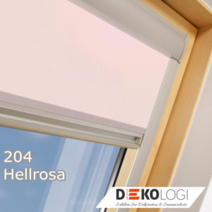 Rollo mit Seitenschienen ARP 204 Hellrosa