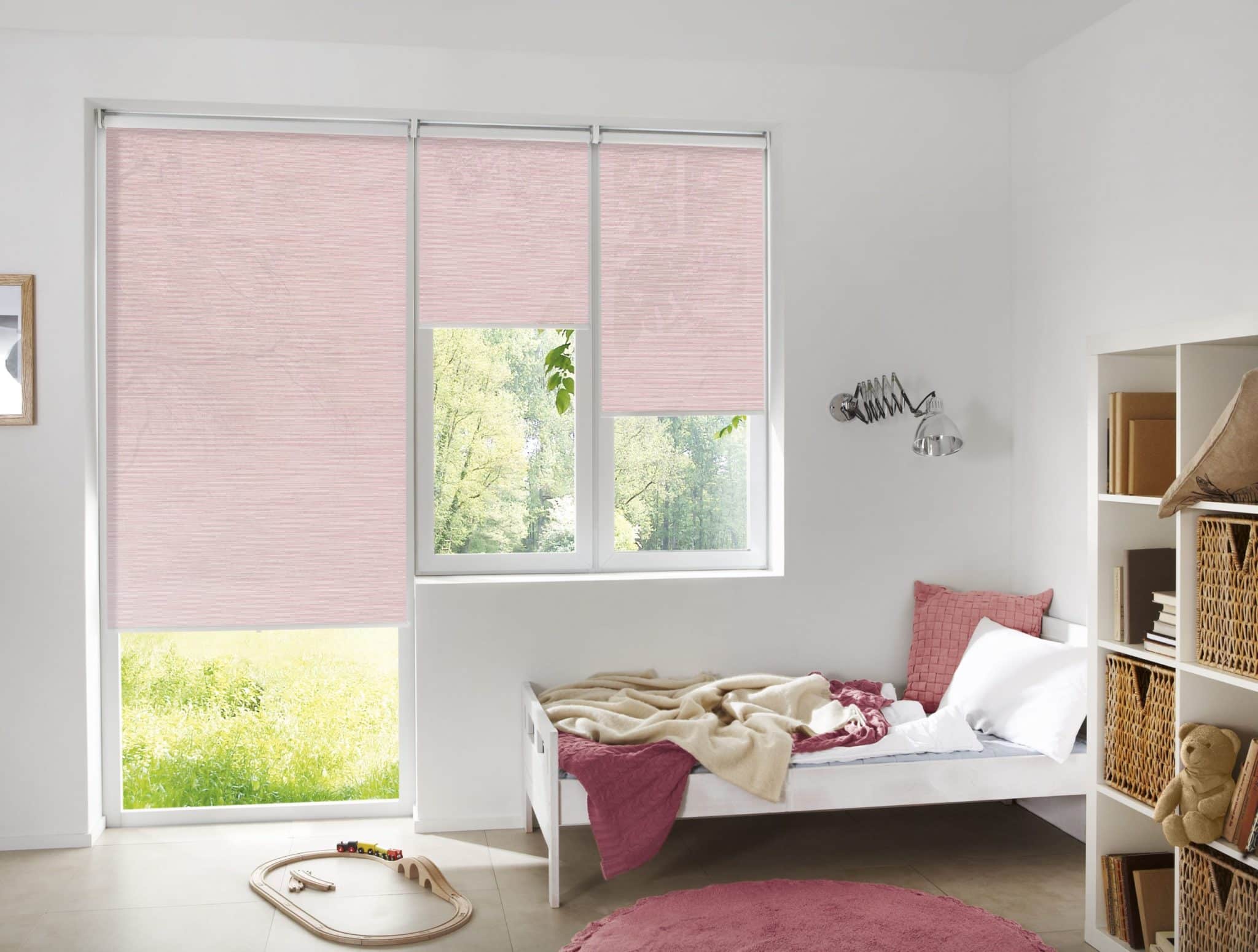 Rollos Kinderzimmer mit rosa 068.22