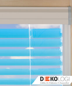 Lamellenfarbe blau Jalousie