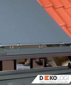 Außenansicht Außenrollo AMZ Ziegeleindeckung