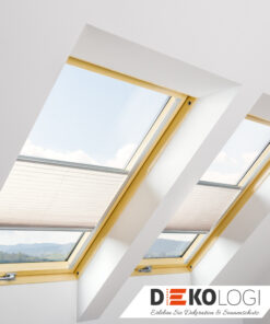 Sichtschutz Plissees in weiß APS