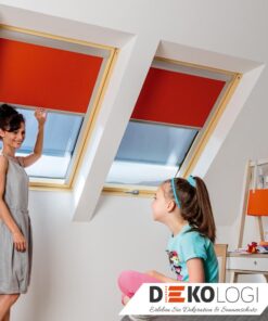 ARF Fakro Verdunkelungsrollo in rot Manuell