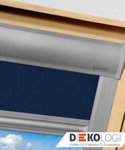 Original Fakro Verdunkelungsrollo mit Blauen Stoff 1