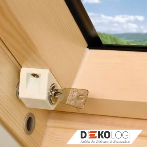 Fakro Fenster-Verschluss als Kindersicherung