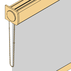 Linkes Produktbild Kettenzugrollo Maßanfertigung