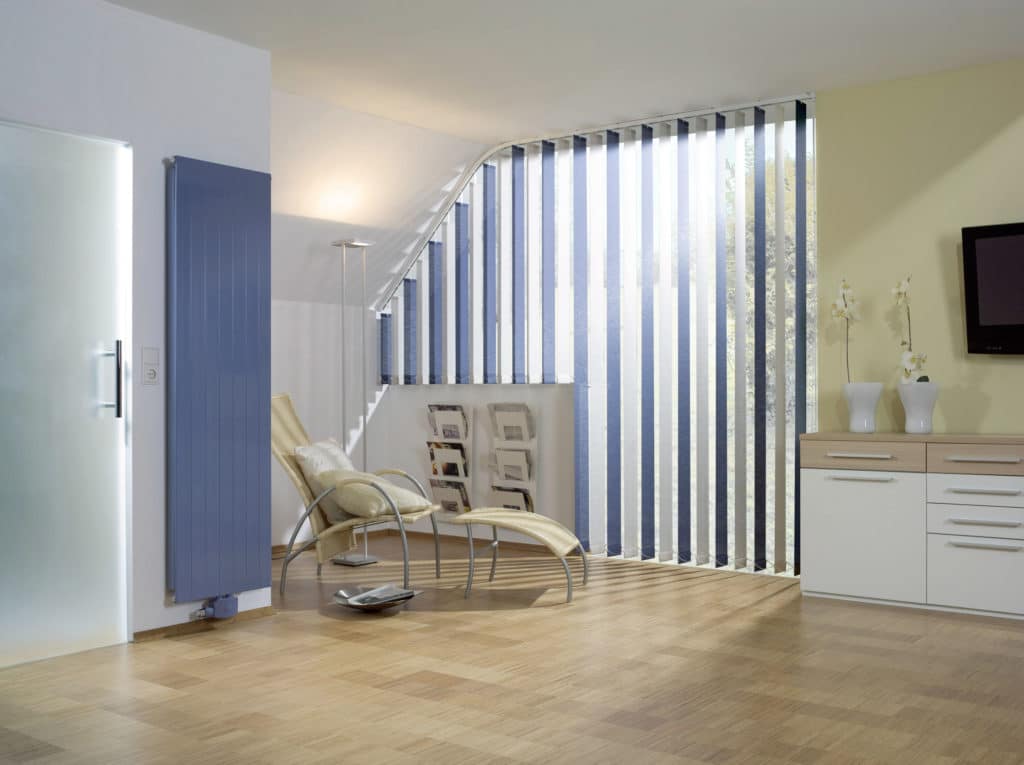 Teba Originak Lamellenvorhang blau weiß