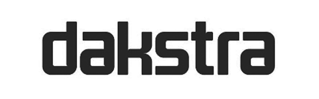 Dakstra Firmenlogo schwarz