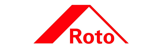 Roto Dachfenster Firmenlogo rot