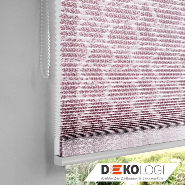 Wabenplissee Muster Maßanfertigung Badezimmer Küchen ohne Bohren nach Maß Transparent blickdicht