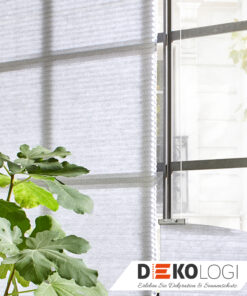 Wabenplissee Raumbild nach Maß Badezimmer Küchen ohne Bohren Transparent blickdicht