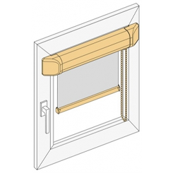 S-Rollo an der Glasleiste Zeichnung