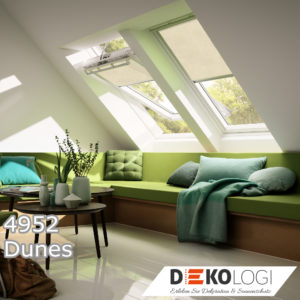 Zwei Sichtschutz-Rollos 4952 Dunes