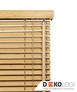 Bambus Jalousie nach Maß ohne Bohren Nahaufnahme