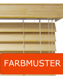 Lamellenmuster für Bambus Jalousien