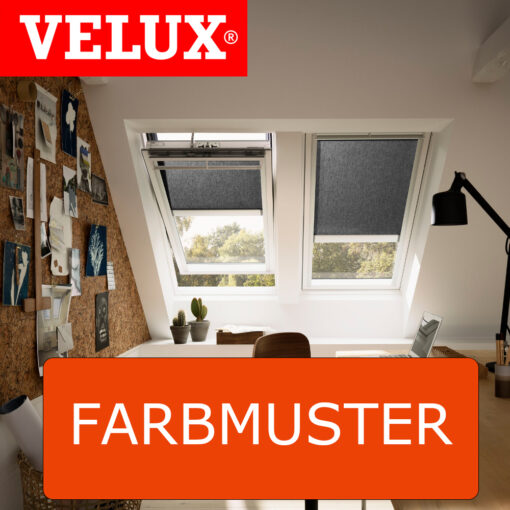 Stoffmuster für Original Velux Produkte Verdunkelungsrollo Plissee Jalousie Markise