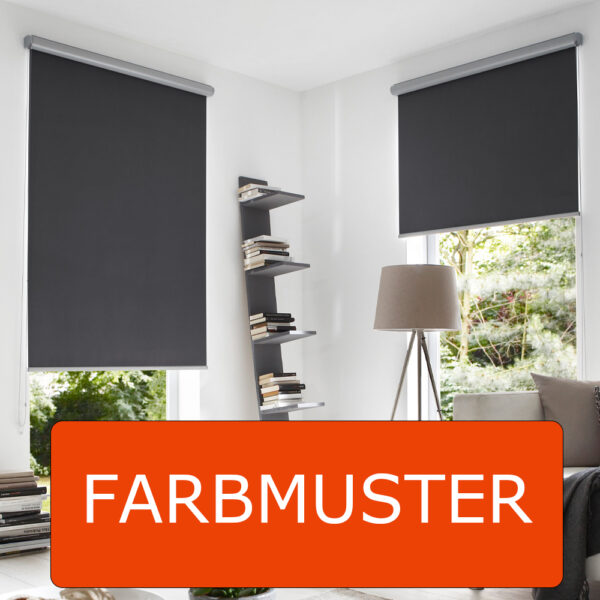Farbmuster für Rollos bestellen