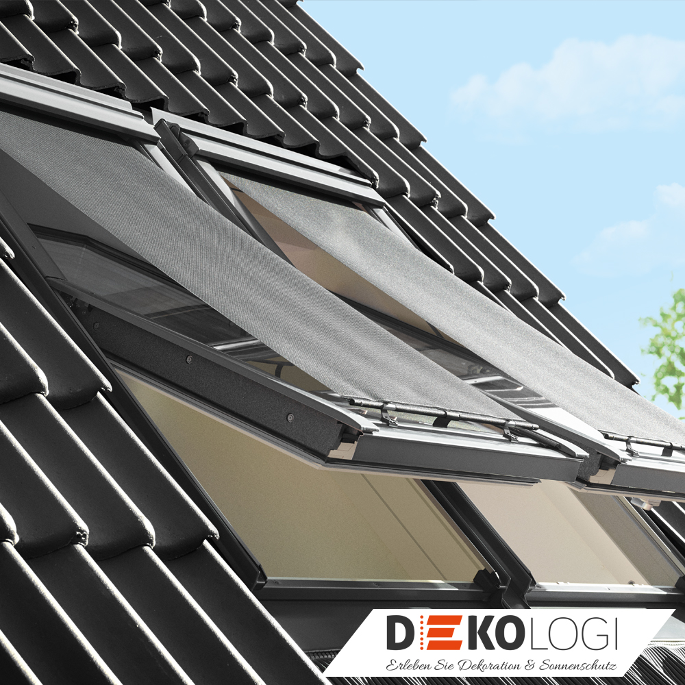 AuĂźenansicht MHL Markise aus dem Vorteils-Set